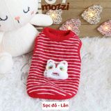  Áo VẢI mini size thú nổi Petstyle cho chó mèo nhỏ 