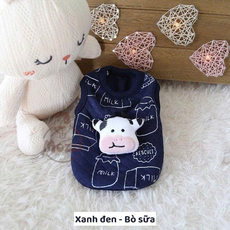 Áo VẢI mini size thú nổi Petstyle cho chó mèo nhỏ