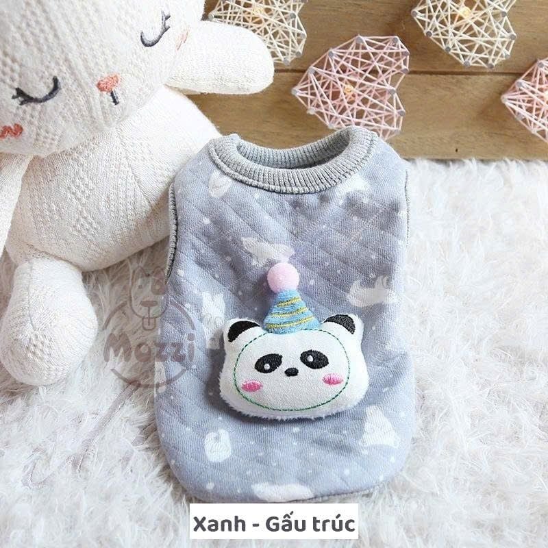 Áo VẢI mini size thú nổi Petstyle cho chó mèo nhỏ