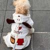 Áo liền chân Snoopy Dog có nón cho chó mèo