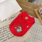  Áo ba lỗ Cookie Break cho chó mèo 