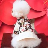  Áo dài gấm Tết Phúc An cho chó mèo 