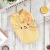 Áo 3 lỗ vải tổ ong có khoen dắt cho chó mèo