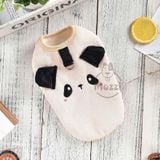  Áo 3 lỗ vải tổ ong có khoen dắt cho chó mèo 