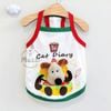 Áo 2 dây Cat Diary hình nổi cho chó mèo