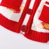 Áo len Cardigan hình con rắn có túi cho chó mèo
