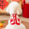 Áo len Cardigan hình con rắn có túi cho chó mèo