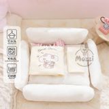  Nệm caro bông mềm Secret Garden cho chó mèo 