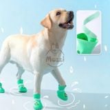  Giày cao su Lucky đi mưa chống nước cho chó lớn 