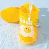  Giày cao su Hipidog Boots đi mưa chống ướt cho chó mèo 
