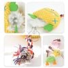 Đồ chơi gặm vải nhung dây thừng âm thanh cho chó