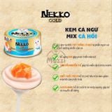  Pate cho mèo Nekko Gold lon 85gr 