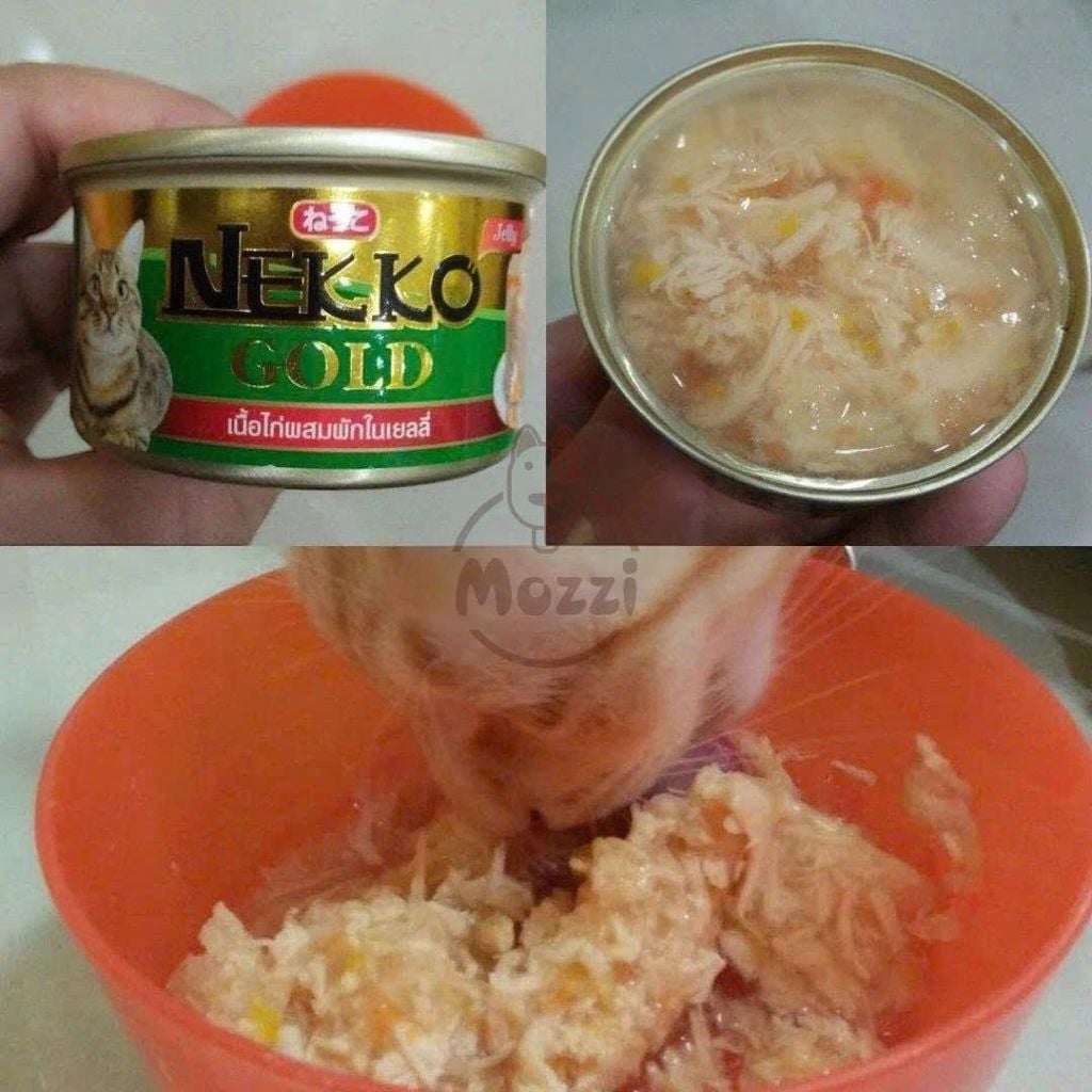 Pate cho mèo Nekko Gold lon 85gr