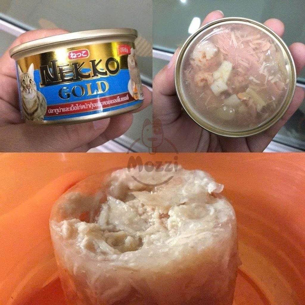 Pate cho mèo Nekko Gold lon 85gr