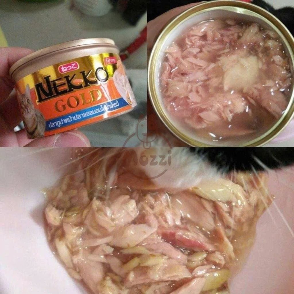 Pate cho mèo Nekko Gold lon 85gr