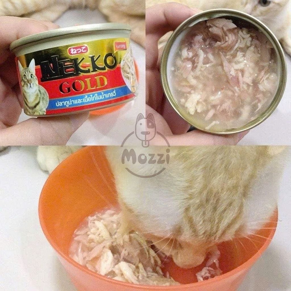 Pate cho mèo Nekko Gold lon 85gr