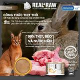  Pate thịt tươi Catidea Real and Raw cao cấp cho mèo 