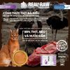 [4 LON TẶNG MUỖNG NGẪU NHIÊN]Pate thịt tươi Catidea Real and Raw cao cấp cho mèo