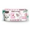 Khăn ướt Kitcat kháng khuẩn cho mèo Gói 80 miếng