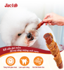 Snack cho chó Jireho Que cuộn xoắn nhân thịt heo cuốn gà đậu phộng