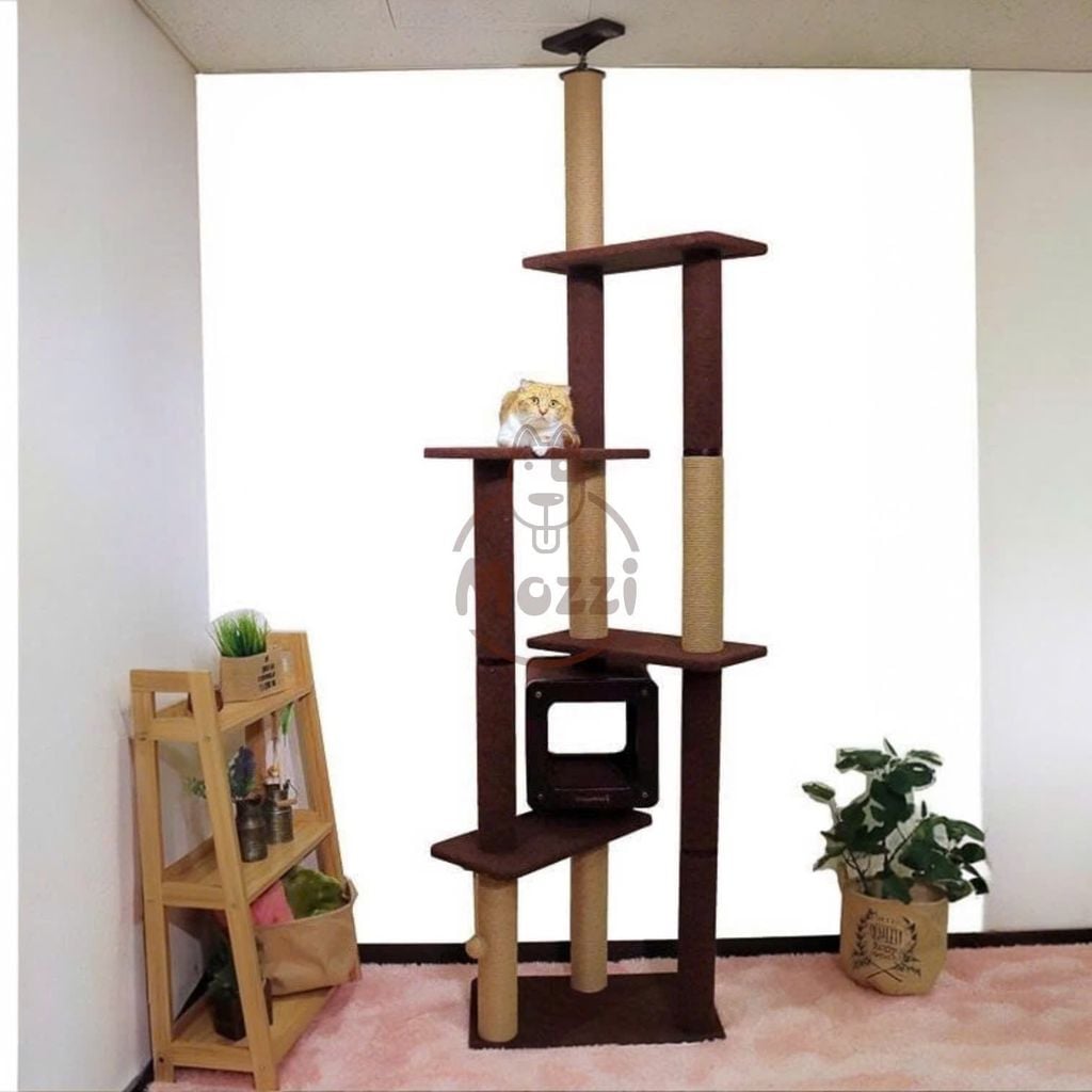 Cat Tree - Trụ tháp mèo cào Cattyman nhiều tầng