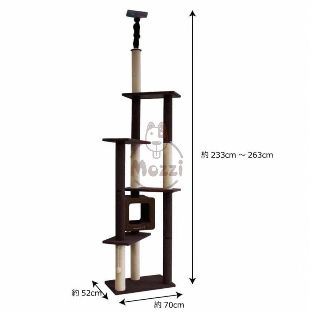 Cat Tree - Trụ tháp mèo cào Cattyman nhiều tầng
