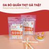 Snack cho chó Jireho Thanh da bò xoắn quấn gà