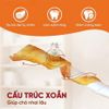Snack cho chó Jireho Thanh da bò xoắn quấn gà