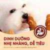 Snack cho chó Jireho Que cuộn xoắn nhân thịt heo cuốn gà đậu phộng