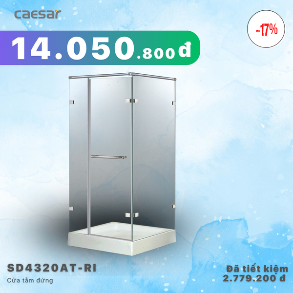  Khuyến mãi ưu đãi Cửa Tắm Đứng - SD4320AT - RI 