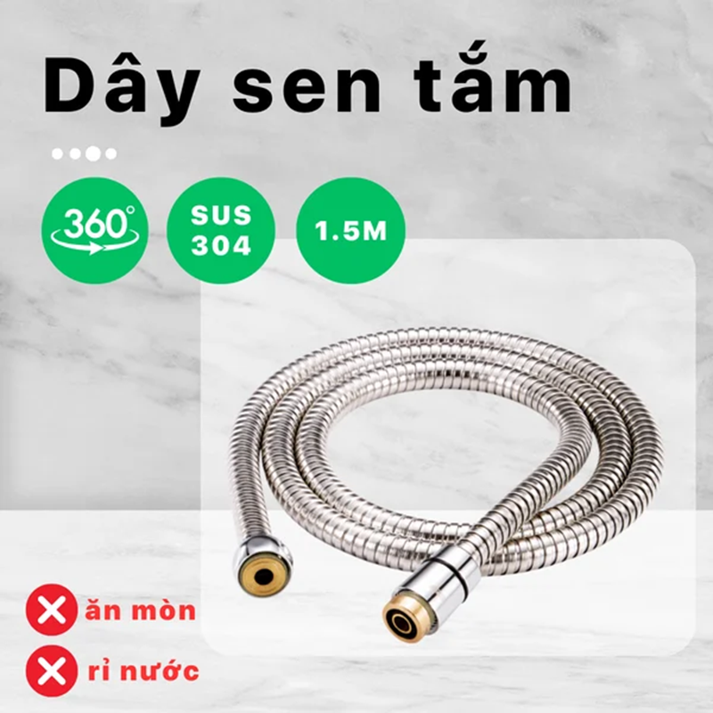  ESHOP_Dây sen tắm 1.5M 