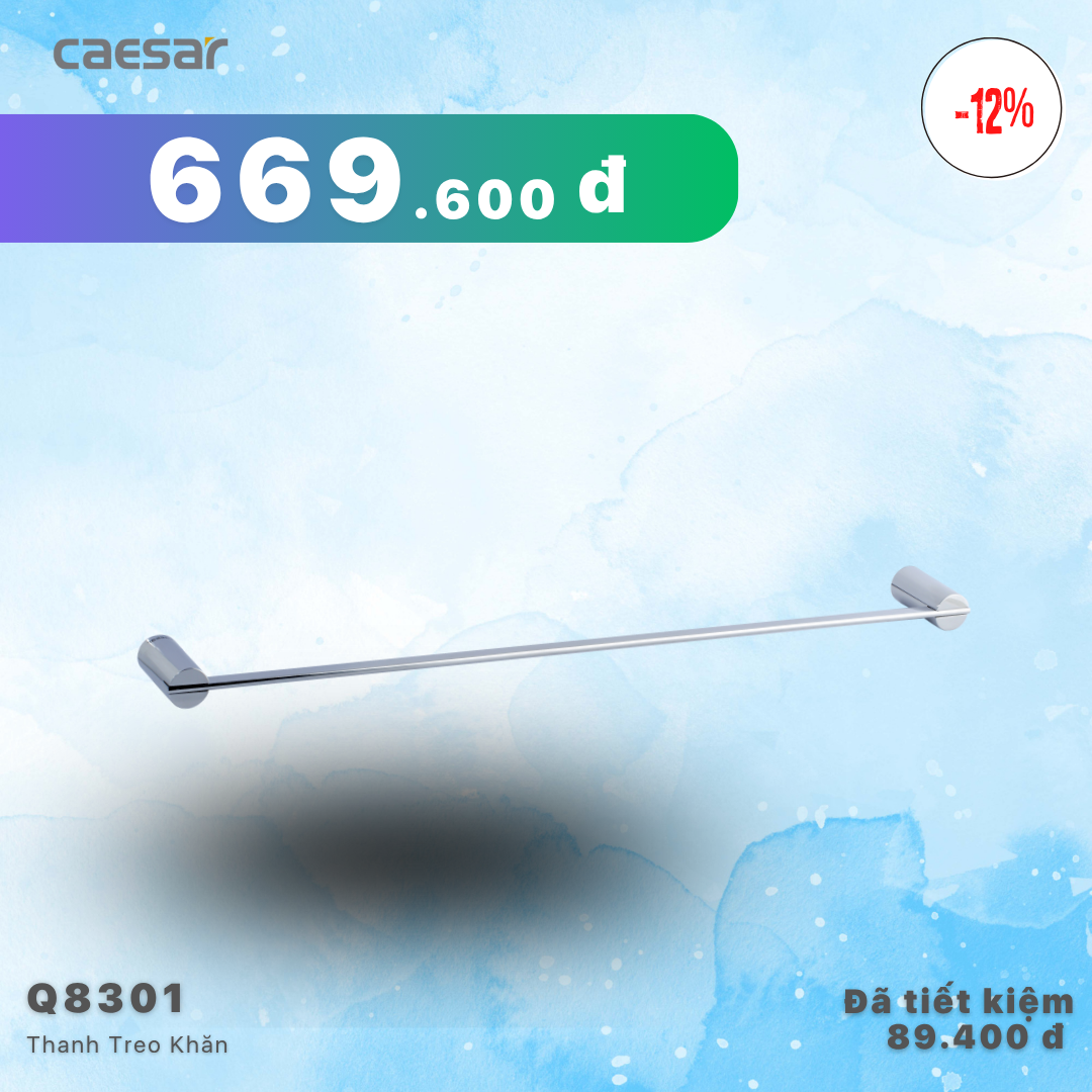  Khuyến mãi ưu đãi -  Thanh Treo Khăn - Q8301 