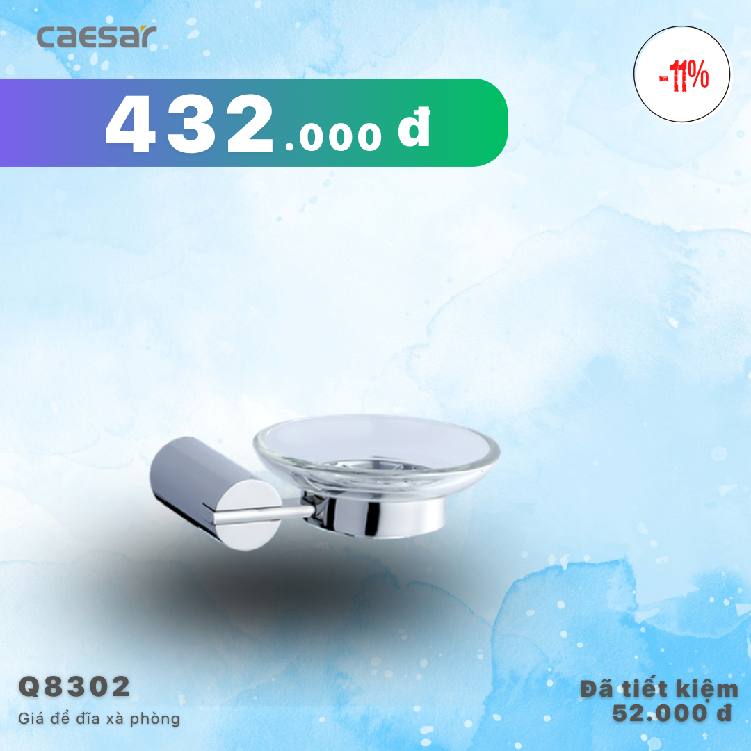  Khuyến mãi ưu đãi - Giá Để Đĩa Xà Phòng - Q8302 