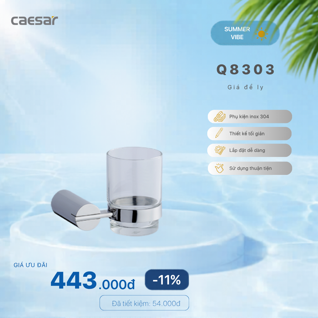 Khuyến mãi ưu đãi - Giá Để Ly - Q8303 