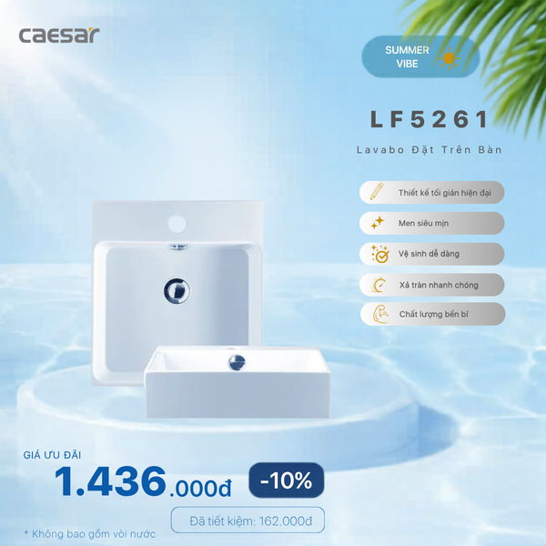 Khuyến mãi ưu đãi Lavabo - LF5261