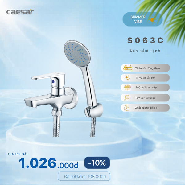Khuyến mãi ưu đãi Sen Tắm Lạnh - S063C