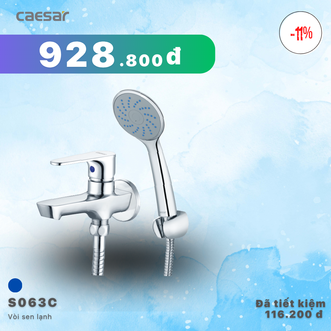  Khuyến mãi ưu đãi Sen Tắm Lạnh - S063C 