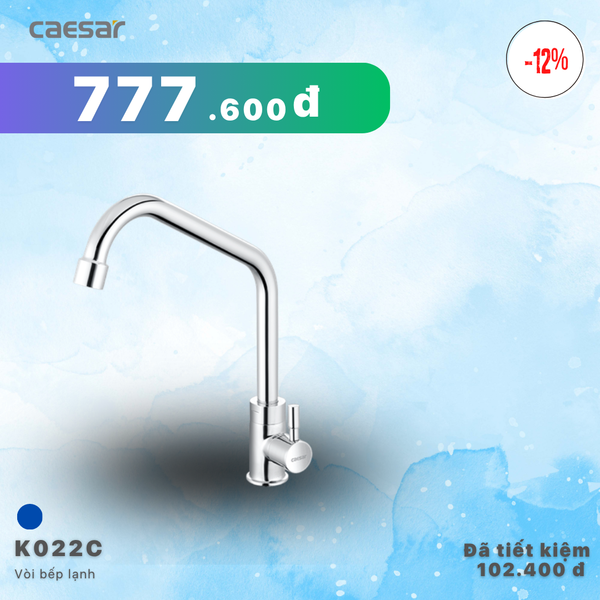 Khuyến mãi ưu đãi - Vòi Bếp Lạnh - K022C