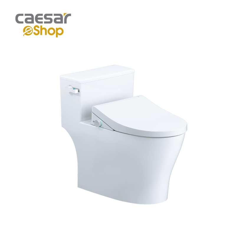  Bàn Cầu một khối kết hợp với nắp điện tử - C1393F + TAF512H 