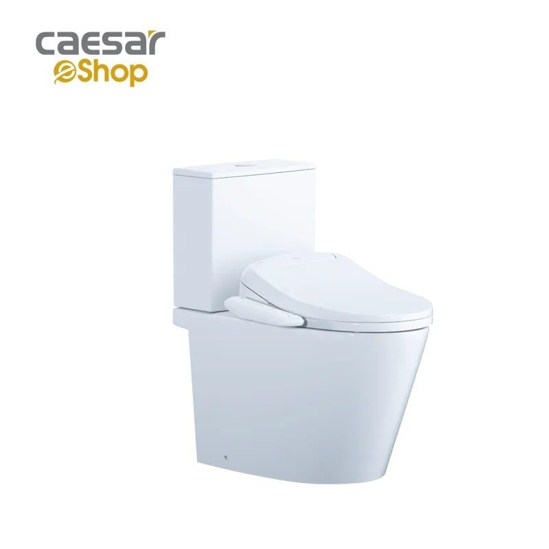  Bàn Cầu hai khối kết hợp nắp điện tử - CD1342 - TAF400H 