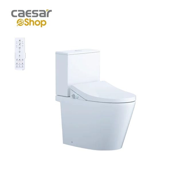  Bàn Cầu hai khối kết hợp nắp điện tử - CD1342 - TAF512H 