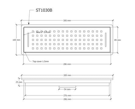  Phễu Thoát Sàn - ST1030B 