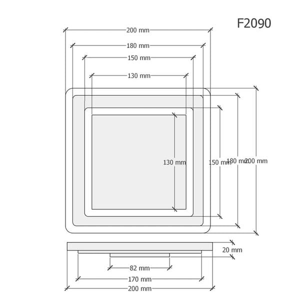 Phễu Thoát Sàn - F2090 