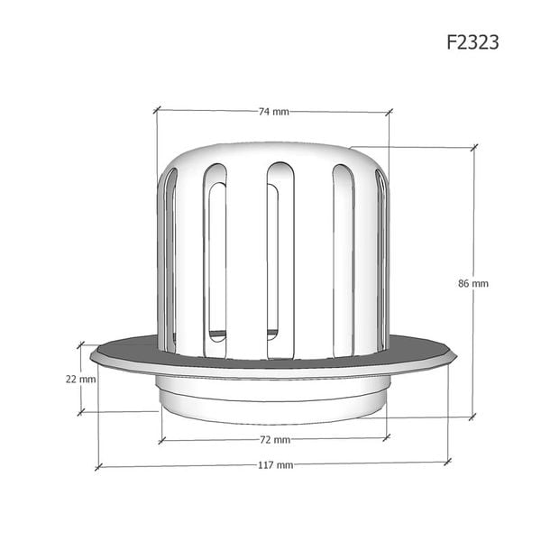  Cầu Chắn Rác - F2323A 