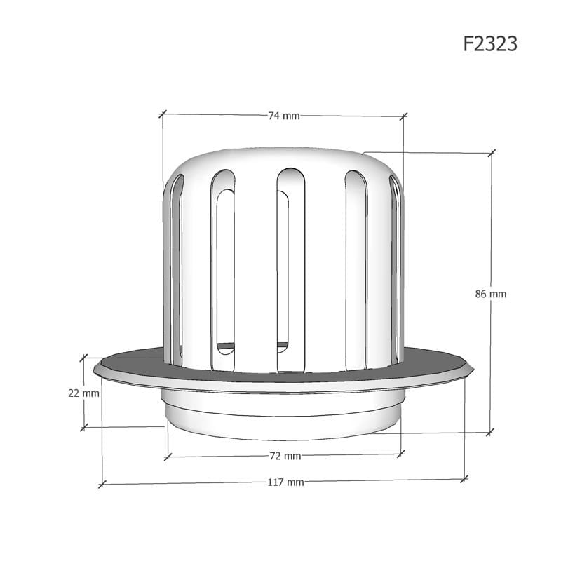  Cầu Chắn Rác - F2323A 