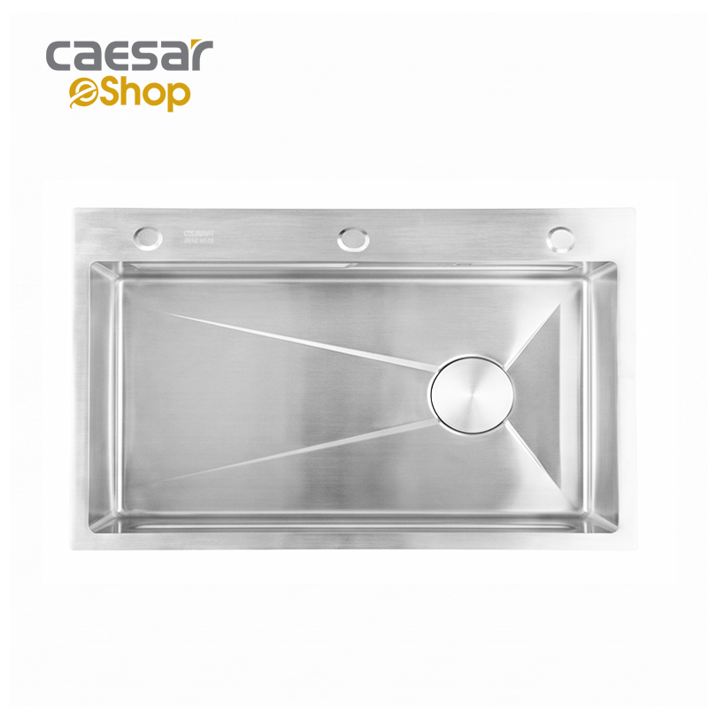  Chậu rửa chén inox 1 hộc - KSH01H075SX 