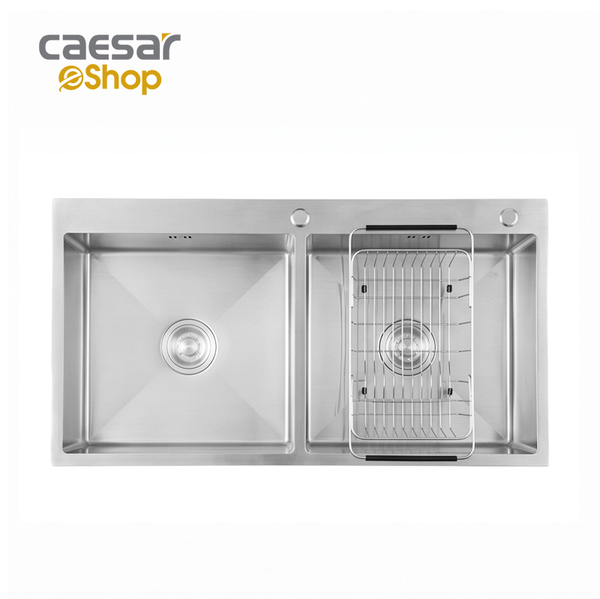  Chậu rửa chén inox 2 hộc - KSH02H100SX 