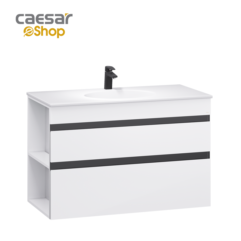  Lavabo kết hợp tủ treo lavabo - LF5028 + EH15028DDLV 