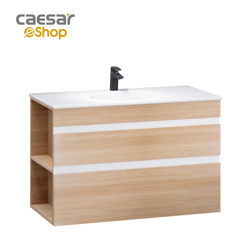  Lavabo kết hợp tủ treo lavabo - LF5028 + EH15028DDLW7V 