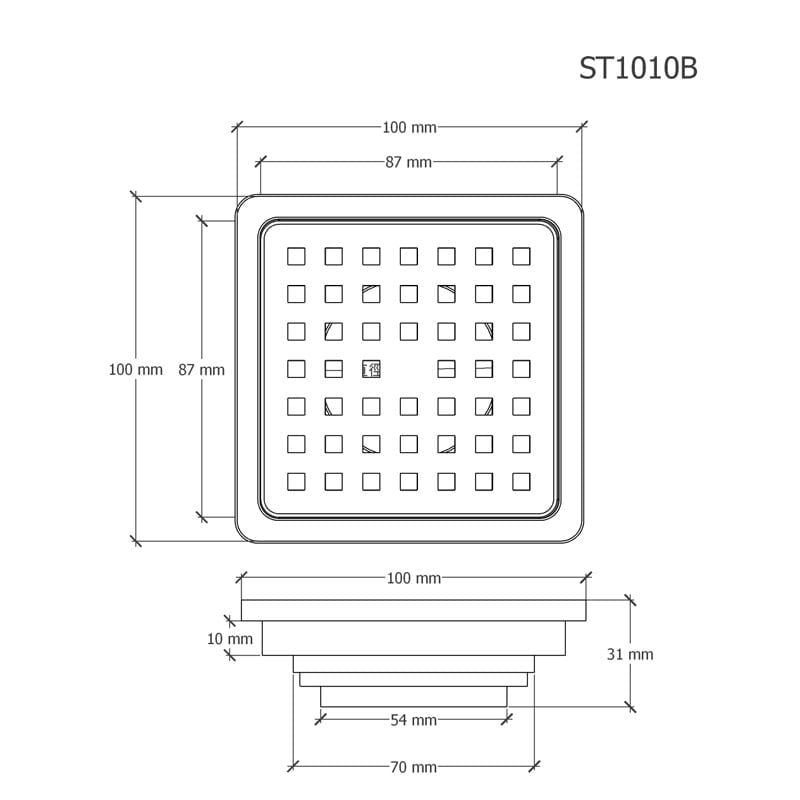  Phễu Thoát Sàn - ST1010B 